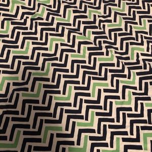 Pottery Barn Kids Chevron Print Crib Sheet